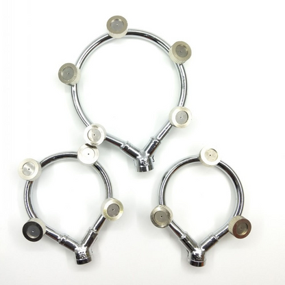 High Pressure Stainless Steel Ring Multi - Nozzle Nozzle - Efficient Spray Attachment for Garden Irrigation