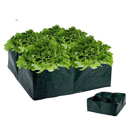 Planting Bag with Multiple Compartments - Robust Garden Storage for Plants and Herbs