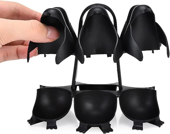 3 - In-1 Egg Holder with Cute Penguin Design