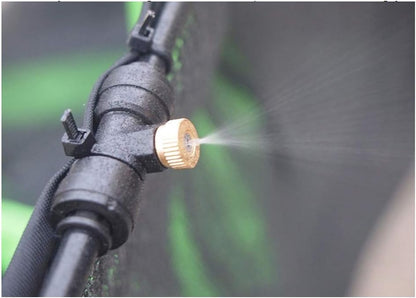 Watering System for the Garden - Drip Irrigation Kit with Adjustable Spray Head and Accessories
