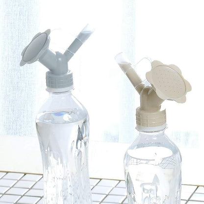 2 - In-1 Double - Cap Bottle Spray Nozzle - Mini Spray Head for Garden Irrigation