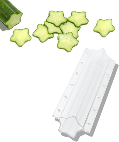 Star - Shaped Vegetable Mould for Cucumbers - Creative Moulding Rail for Fruit and Vegetables