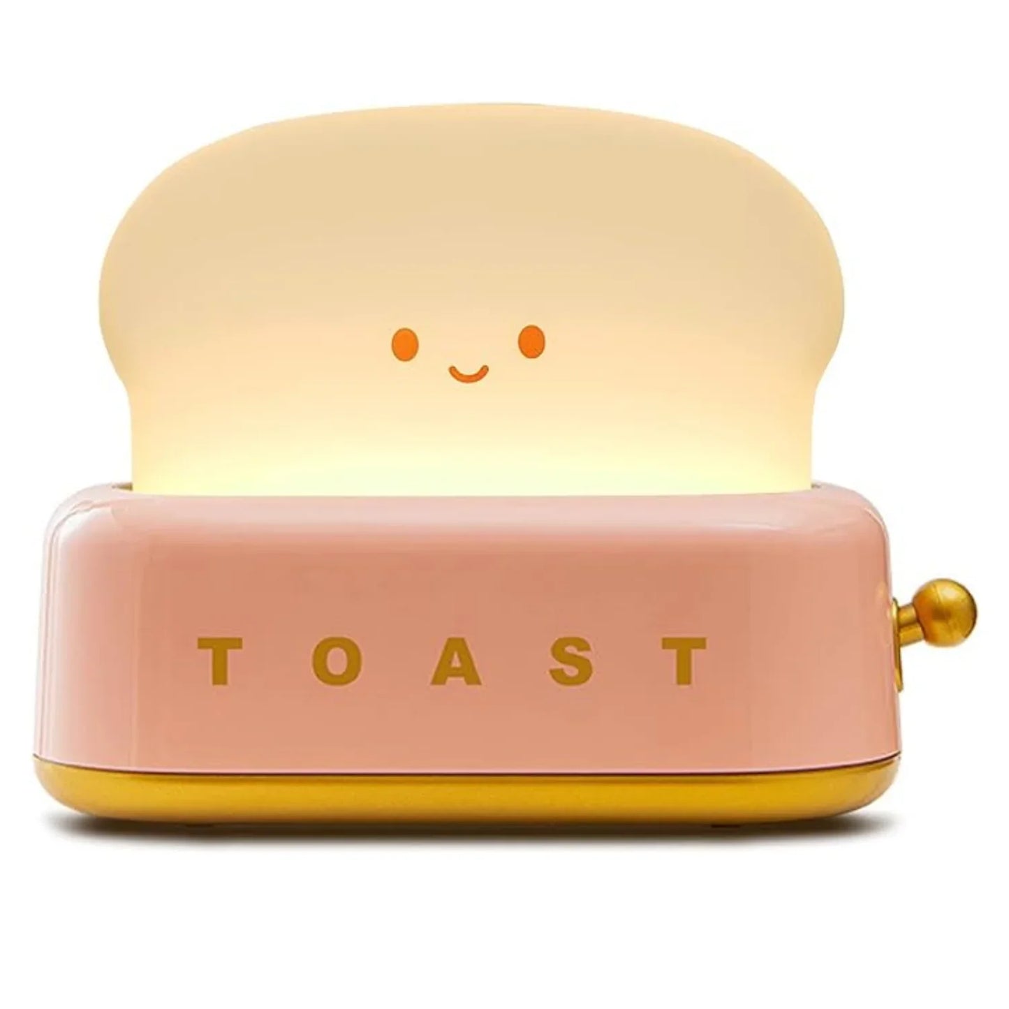 Shadowy Bedside Lamp - Kawaii Toast LED Lamp For Cosy Lighting