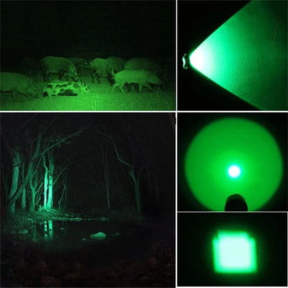 Rechargeable Led Headlamp With White , Red And Green Light - Powerful Headlamp With Usb And Rechargeable Battery