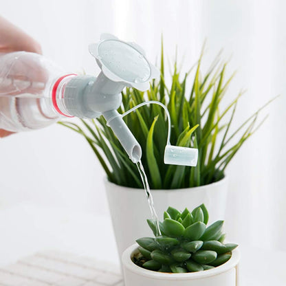 2 - In-1 Double - Cap Bottle Spray Nozzle - Mini Spray Head for Garden Irrigation
