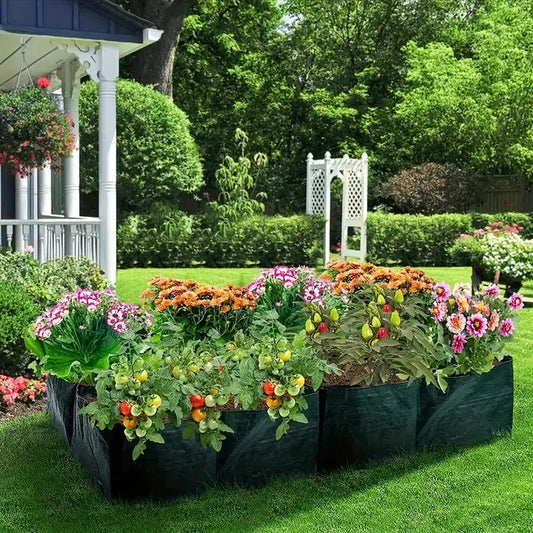 Planting Bag with Multiple Compartments - Robust Garden Storage for Plants and Herbs