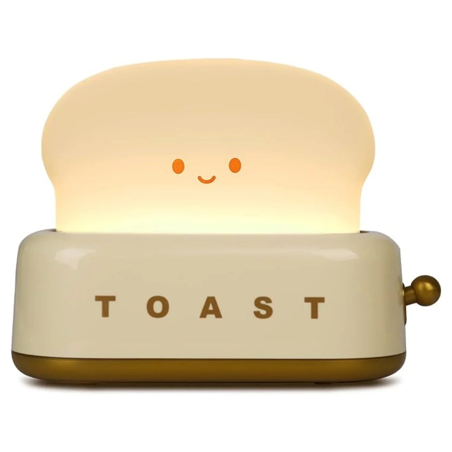 Shadowy Bedside Lamp - Kawaii Toast LED Lamp For Cosy Lighting