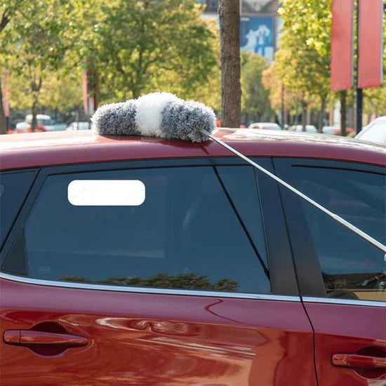 Extendable Feather Duster with Extension Pole for Corners and Ceilings