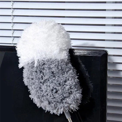 Extendable Feather Duster with Extension Pole for Corners and Ceilings