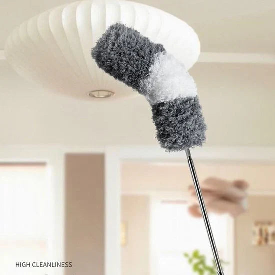 Extendable Feather Duster with Extension Pole for Corners and Ceilings