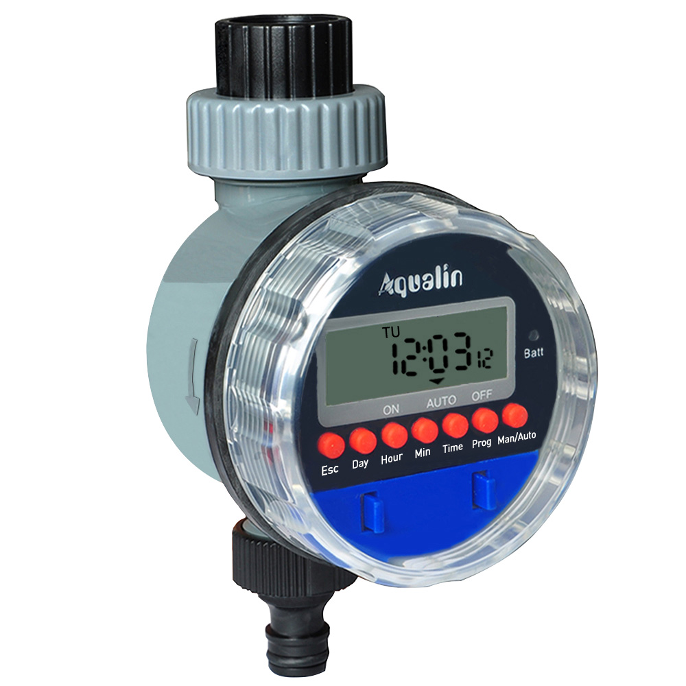 Digital Water Timer with Lcd Display - Automatic Garden Watering for Plants