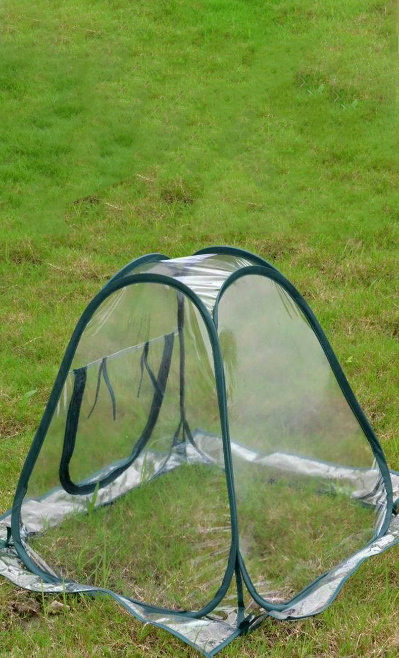Compact Plant Protection Tent for Garden Plants - Transparent Greenhouse