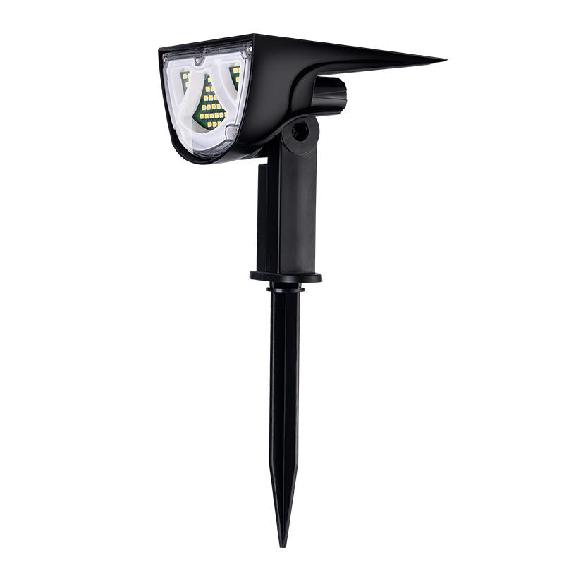 Solar Led Spotlight - Outdoor Lighting With Solar Panel For Garden And Paths