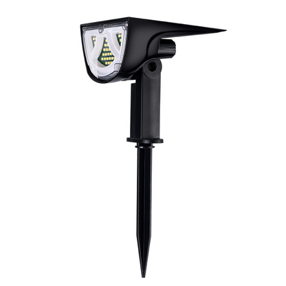 Solar Led Spotlight - Outdoor Lighting With Solar Panel For Garden And Paths