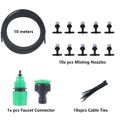 Cooling Muck System for Outdoor Areas - Efficient Spray System for Temperature Regulation