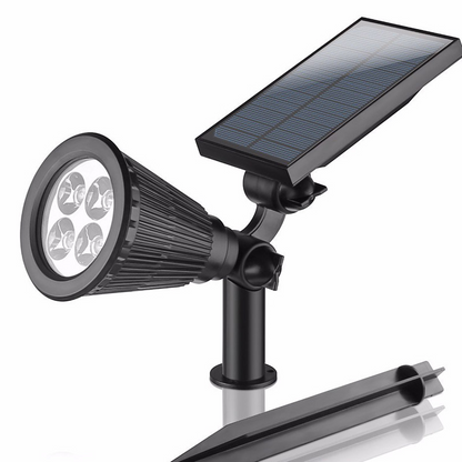Solar Garden Spotlights - LED Outdoor Lighting For Garden And Patio
