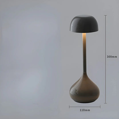 Wireless Dimmable Mushroom Table Lamp