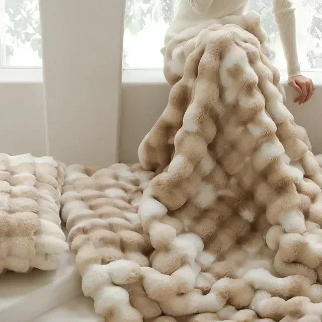 Cozy Faux Fur Blanket