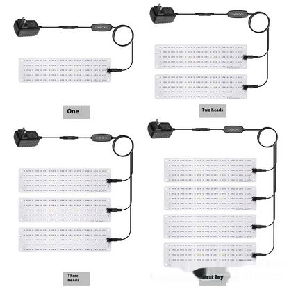 Led Quantum Plant Light Panel For Growth And Colour Promotion - With Adjustable Light Mode
