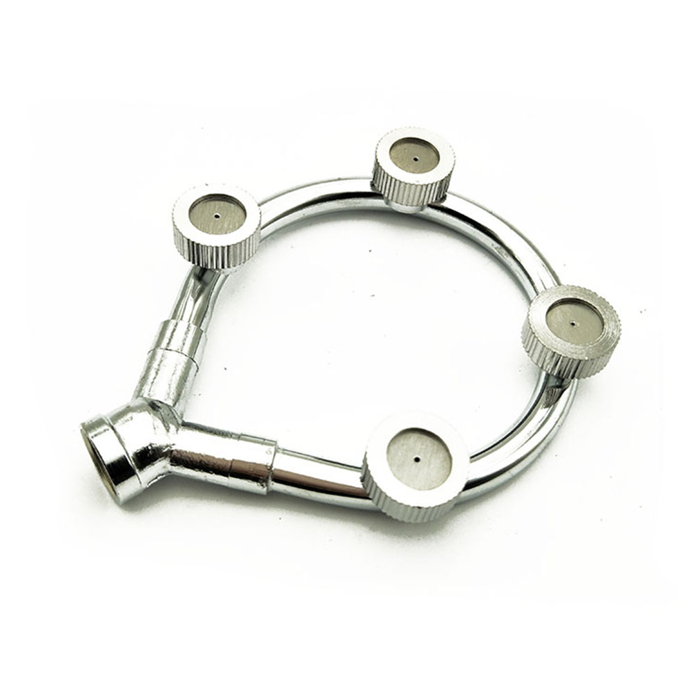 High Pressure Stainless Steel Ring Multi - Nozzle Nozzle - Efficient Spray Attachment for Garden Irrigation