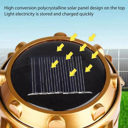 Solar Camping Lamp With Usb Charging - Portable Led Lantern For Outdoor Activities And Emergencies