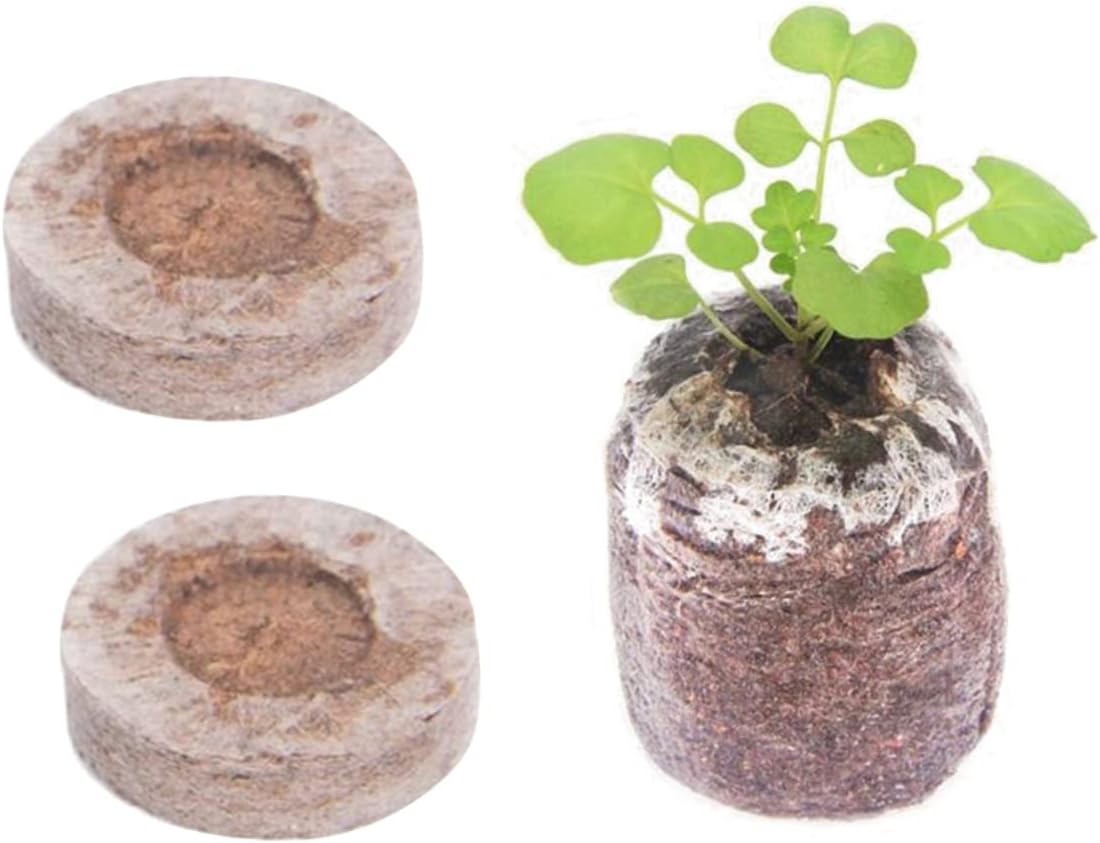 Coconut Fibre Peat Growing Pellets - Starter for Seed Planting