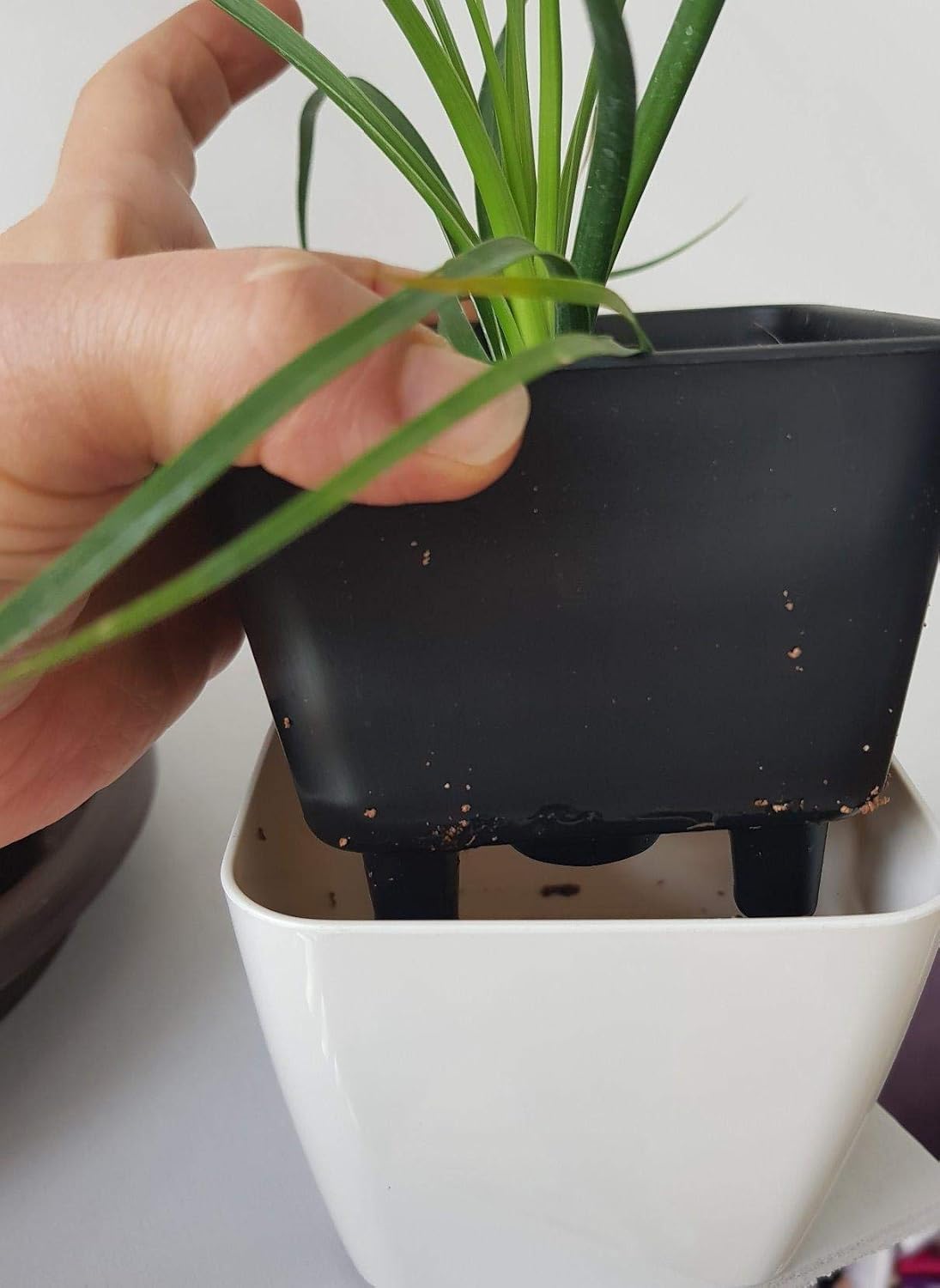 Flower Pot with Irrigation System - Self - Watering Plant Pot for Indoor and Outdoor Use