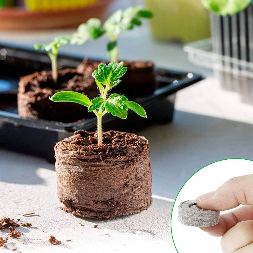 Coconut Fibre Peat Growing Pellets - Starter for Seed Planting