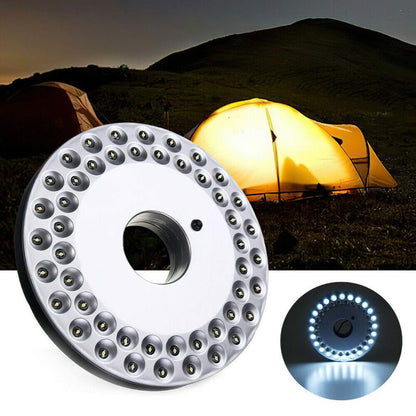 Solar Led Camping Lamp - Portable  Hanging Tent Lighting For Outdoor Activities