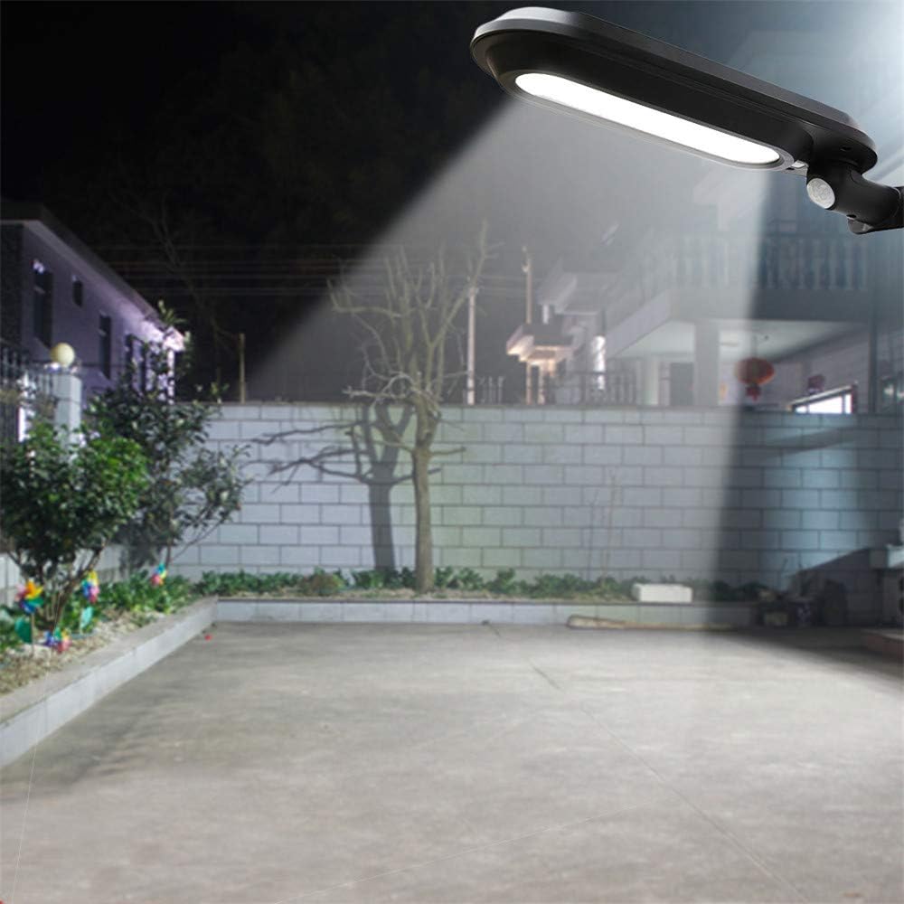 Solar Wall Light With Motion Detector - LED Outdoor Lighting For Garden & Patio