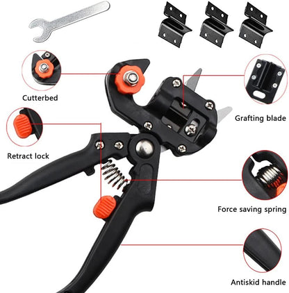Grafting and Pruning Tool Set for Precise Plant Grafting