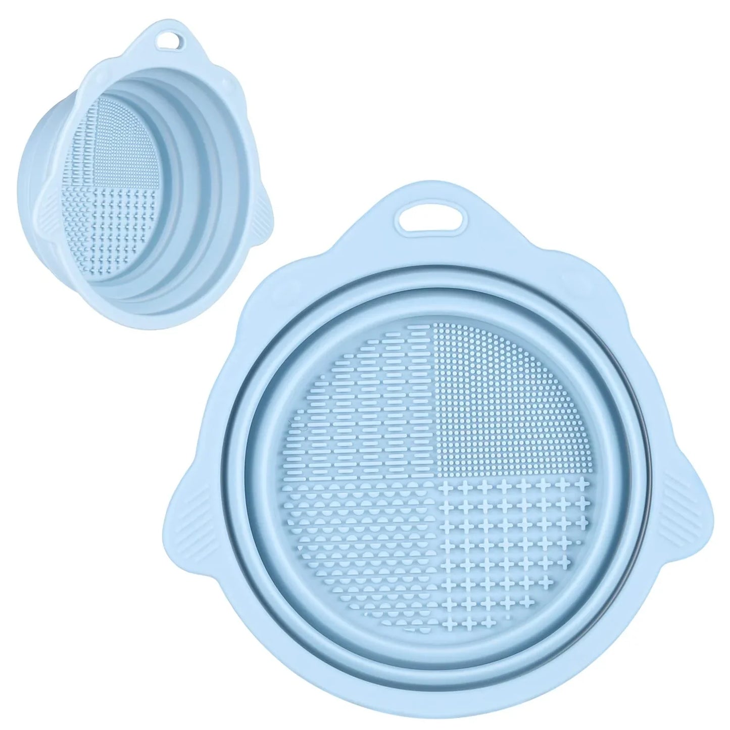 Foldable Silicone Brush Cleaning Bowl