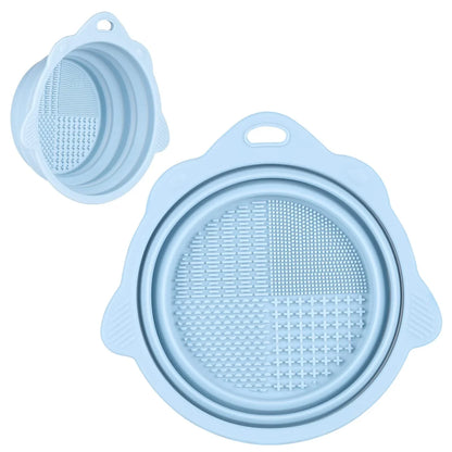 Foldable Silicone Brush Cleaning Bowl