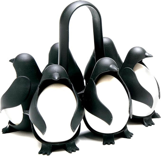 3 - In-1 Egg Holder with Cute Penguin Design
