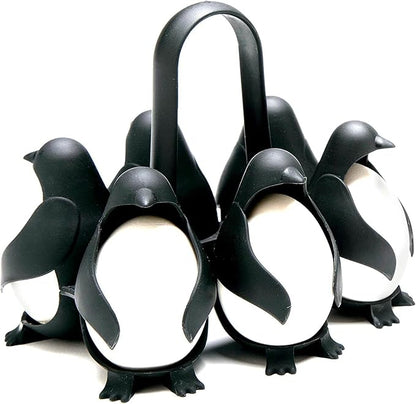 3 - In-1 Egg Holder with Cute Penguin Design