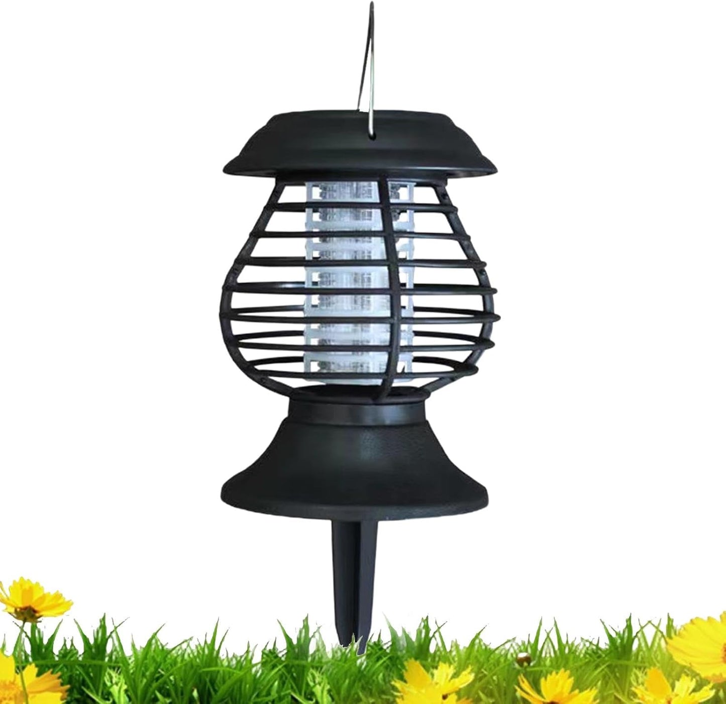 Solar Insect Repellent Lamp with Led Light - Effective Mosquito Control for the Garden