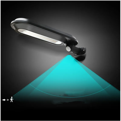 Solar Wall Light With Motion Detector - LED Outdoor Lighting For Garden & Patio