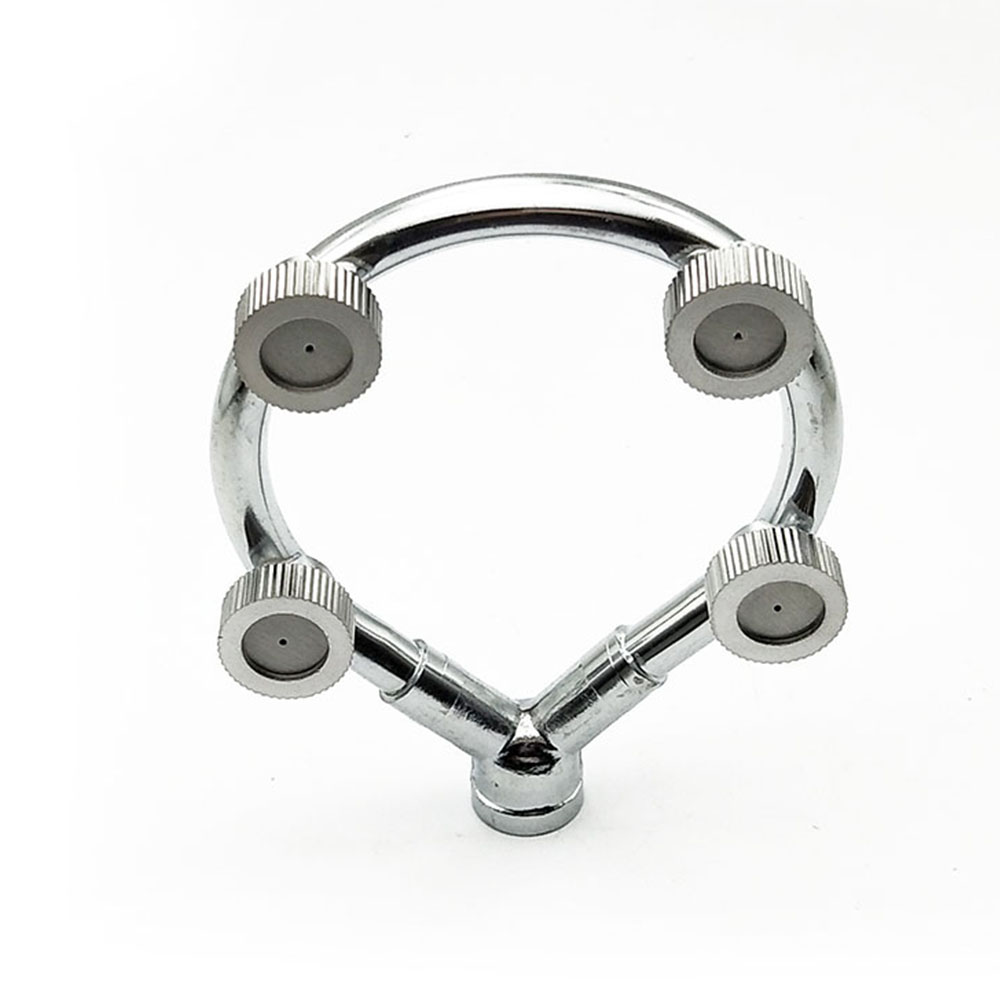 High Pressure Stainless Steel Ring Multi - Nozzle Nozzle - Efficient Spray Attachment for Garden Irrigation