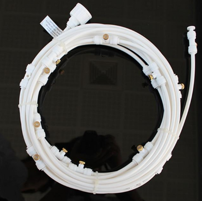 Watering System for the Garden - Drip Irrigation Kit with Adjustable Spray Head and Accessories