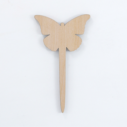 Wooden Plant Labels for Garden and Balcony - Rewritable Labels for Herbs and Plants