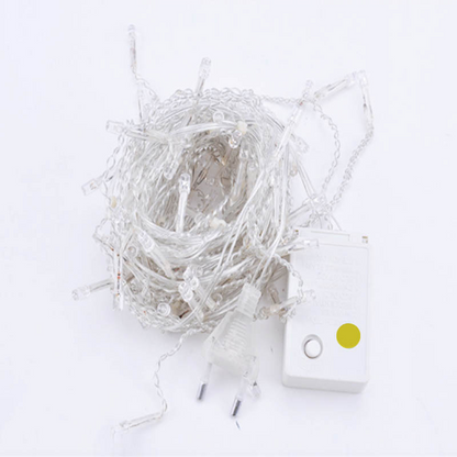 Led Starry Sky Icicle Fairy Lights - Decorative Light Curtains For Christmas And Garden