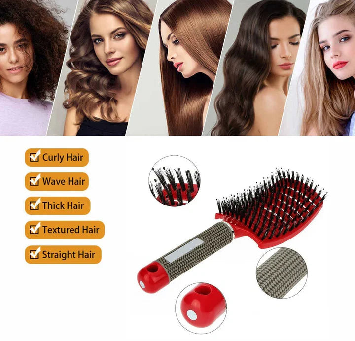 Tangle-Free Hairbrush | For Effortless Detangling