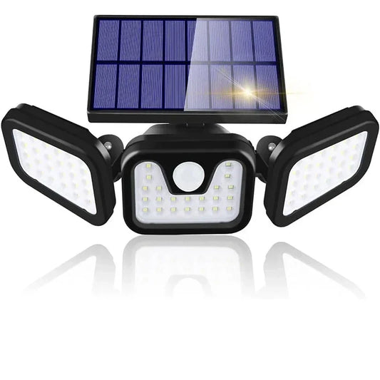 Solar-Powered Outdoor Wall Light