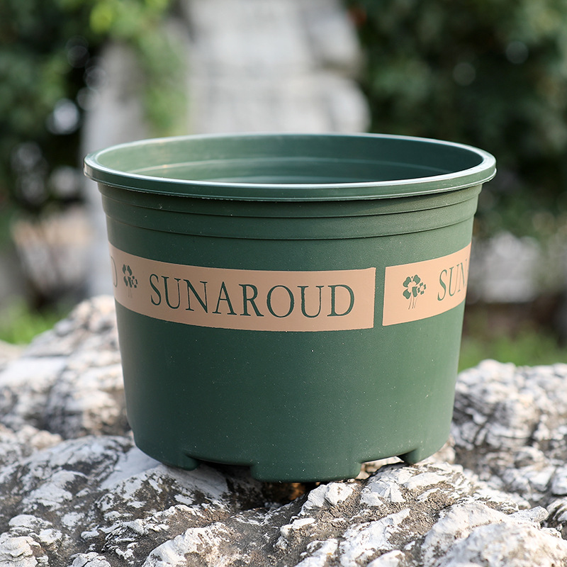 Robust Plastic Plant Pot - Weatherproof Flower Pot for Garden and Balcony