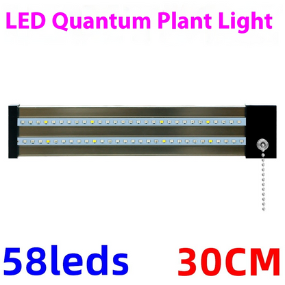 Led Plant Lamp With Full Spectrum Lighting And Pull Switch For Optimum Plant Growth
