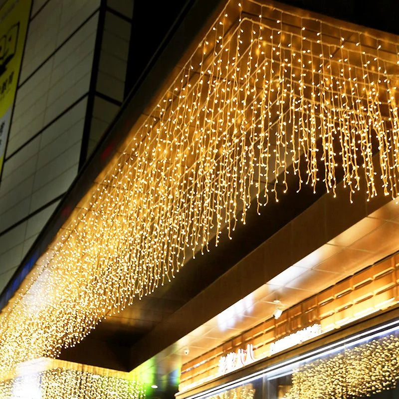 Atmospheric Icicle Fairy Lights
