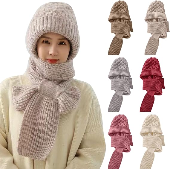 Warmer 2-in-1 Hooded Scarf