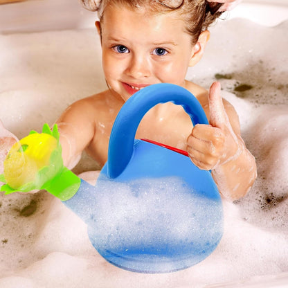 Children 's Watering Can with Flower Mouth - Colourful Plastic Watering Can for Little Gardeners