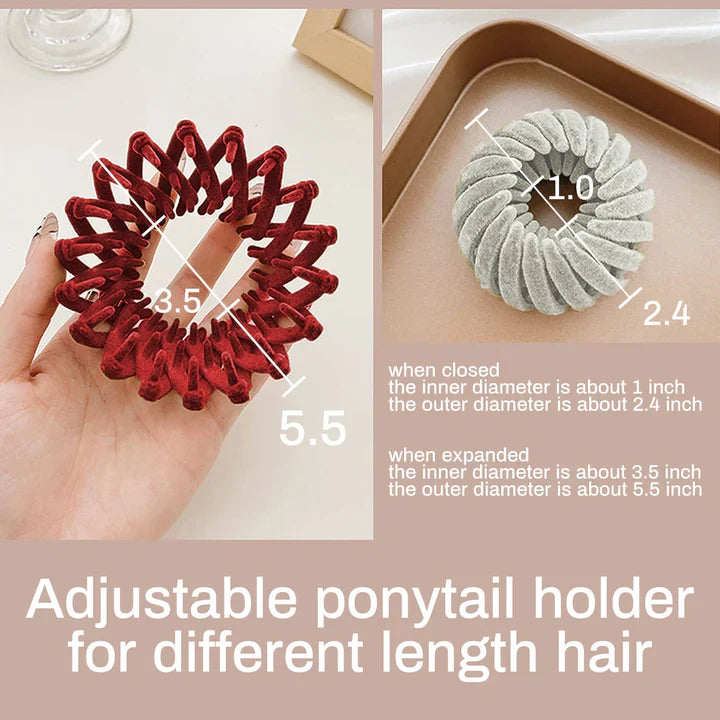 Stylish Bird's Nest Hair Clips – Set of 3