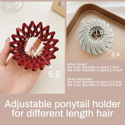 Stylish Bird's Nest Hair Clips – Set of 3